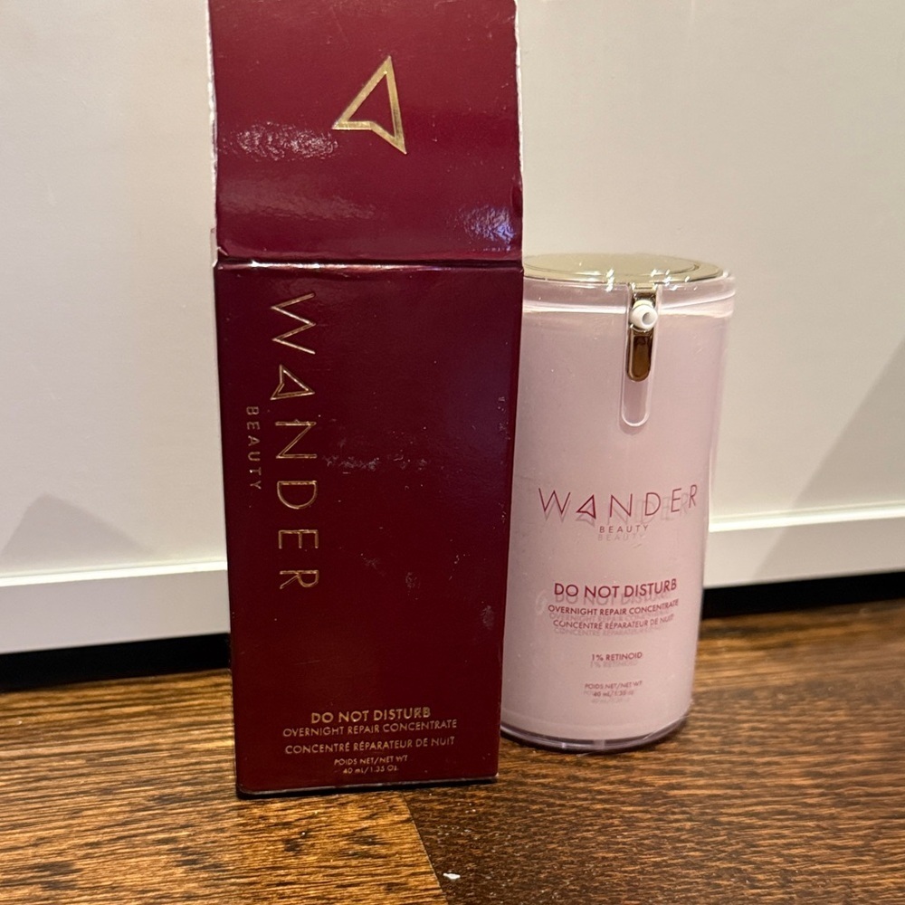 Wander Do Not Disturb Overnight Repair Concentrate, 1.35 oz/40 mL. NEW